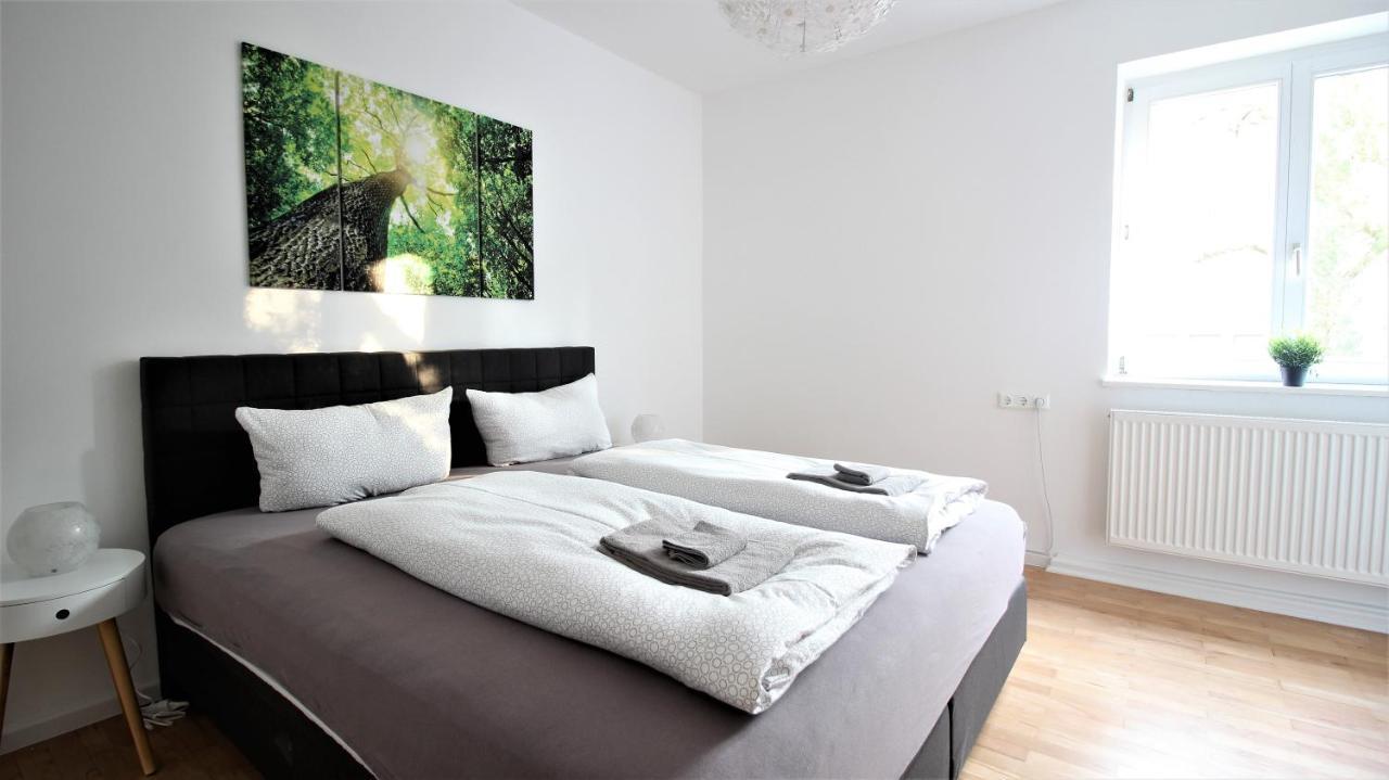 Light-Flooded City Apartment With Balcony And Garden Wurzburg Luaran gambar