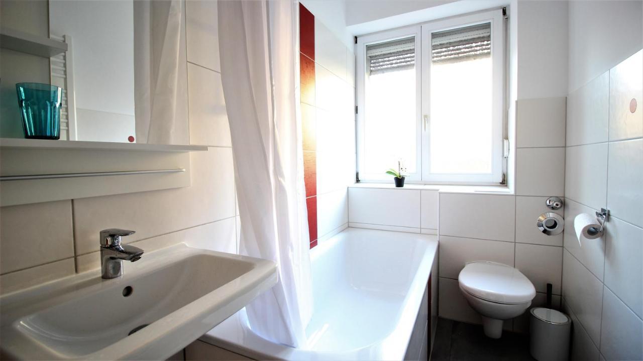 Light-Flooded City Apartment With Balcony And Garden Wurzburg Luaran gambar